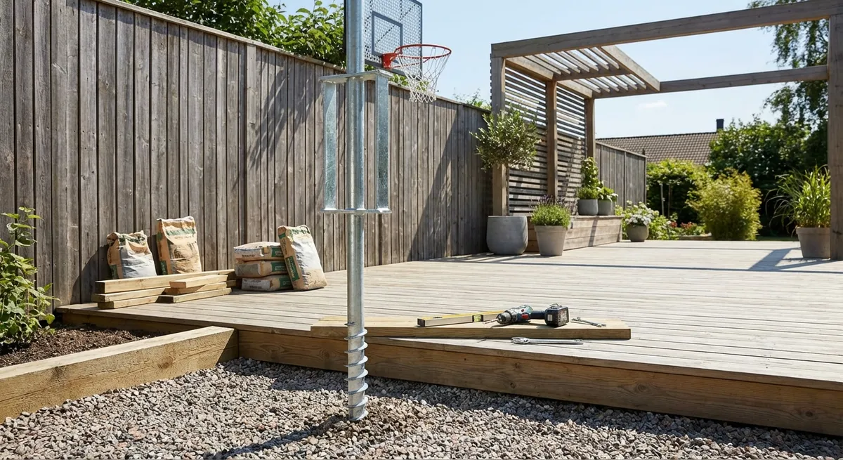 basketkorg markskruv - SnabbGrund