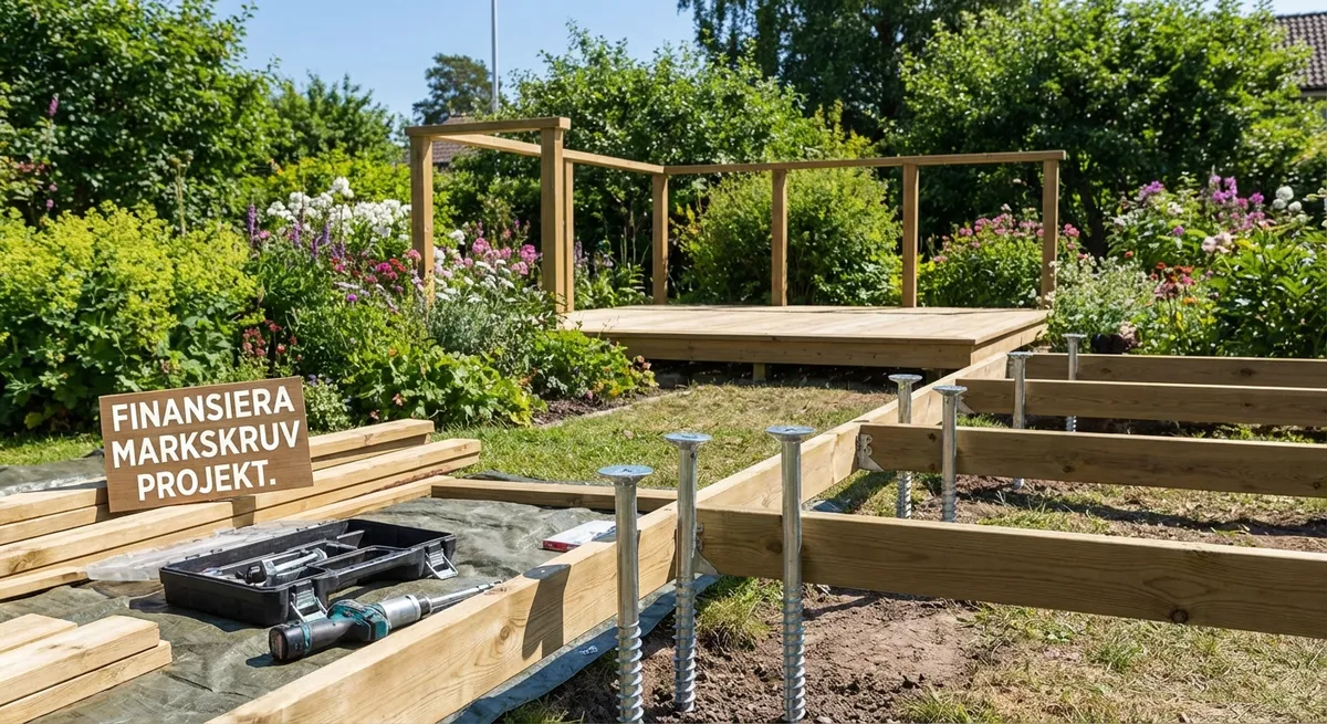 finansiera markskruv projekt - SnabbGrund