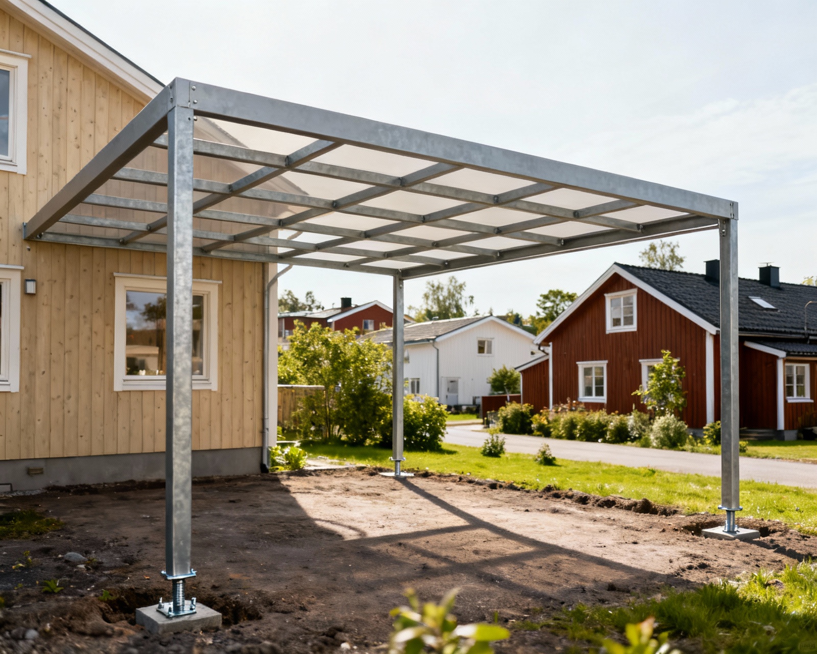 Grundläggning Carport 2025 - Markskruv vs Betongplintar