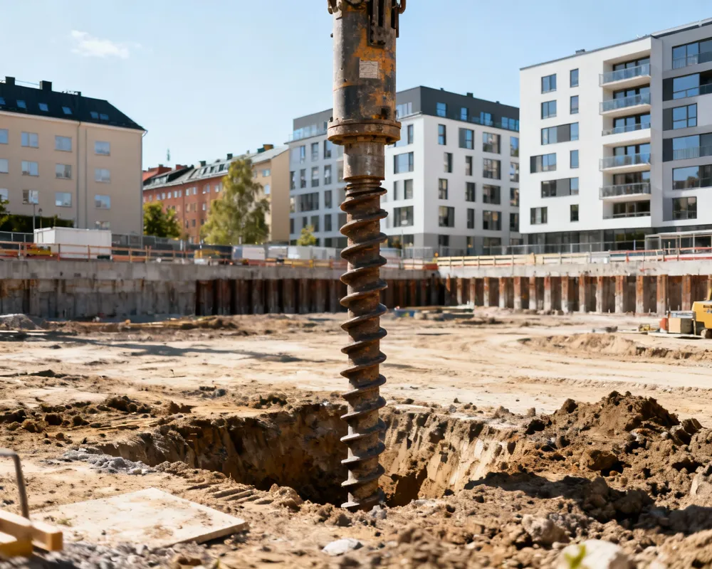 Grundläggning Täby - Markskruv Installation 2025
