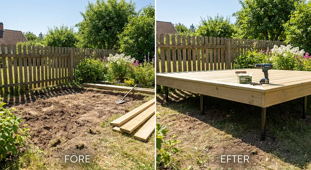 markskruv före och efter - SnabbGrund