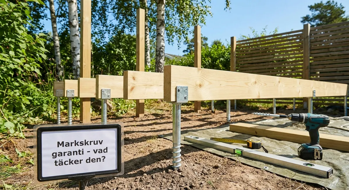 markskruv garanti - SnabbGrund