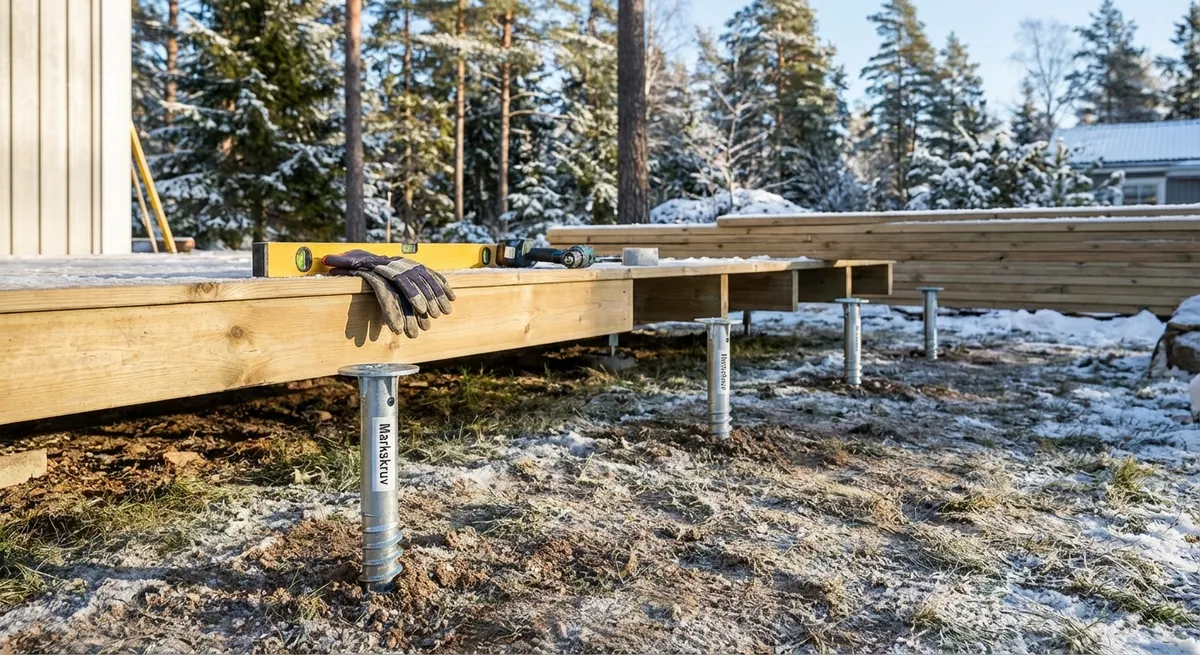 markskruv i frost - SnabbGrund