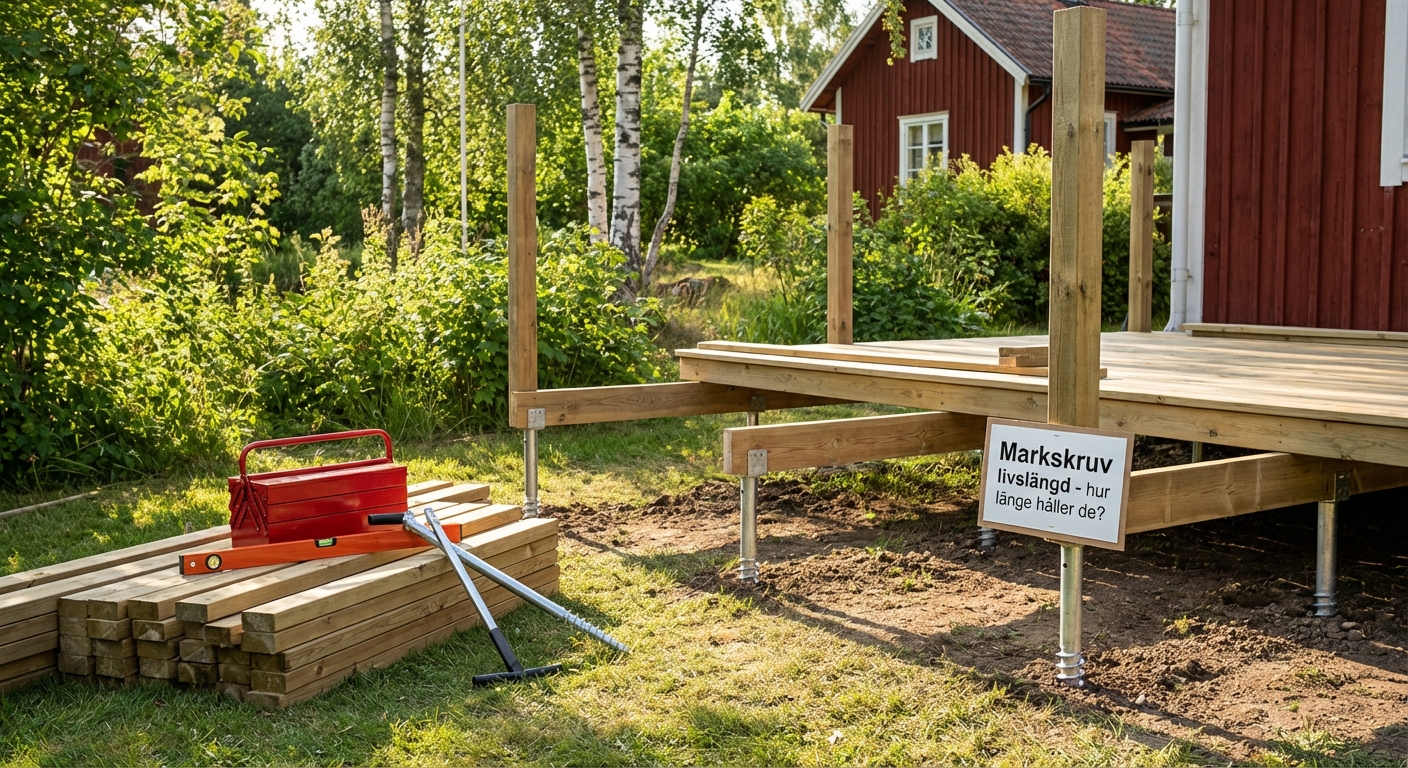 Markskruv livslängd - hur länge håller de?