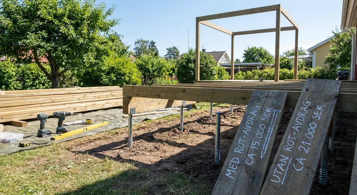 markskruv ROT-avdrag - SnabbGrund