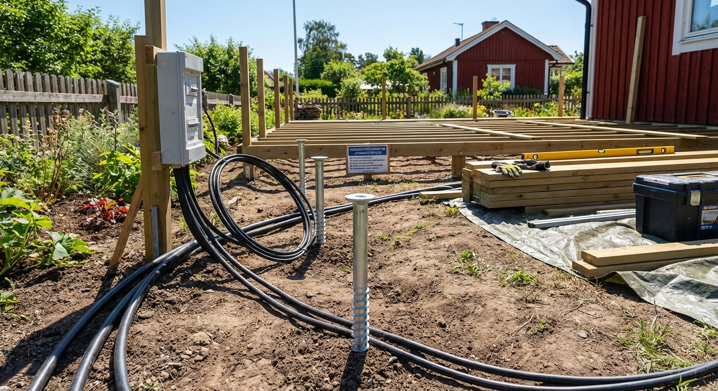 Markskruv och kablar – säkerhetsföreskrifter du måste känna till