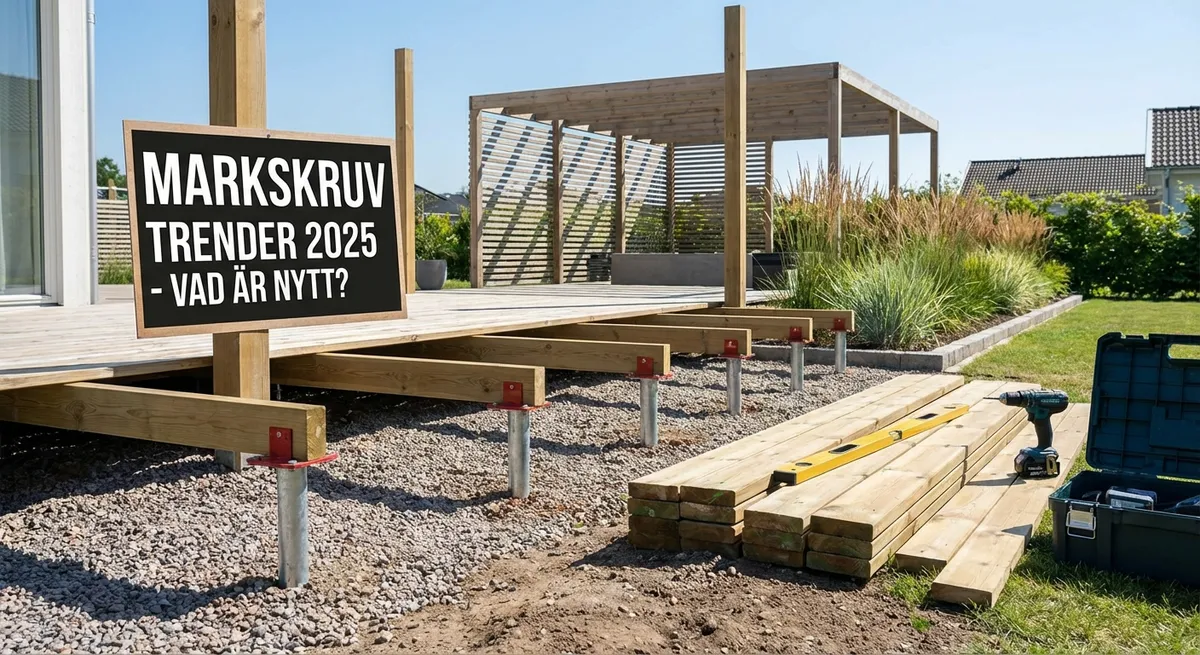 markskruv trender 2025 - SnabbGrund