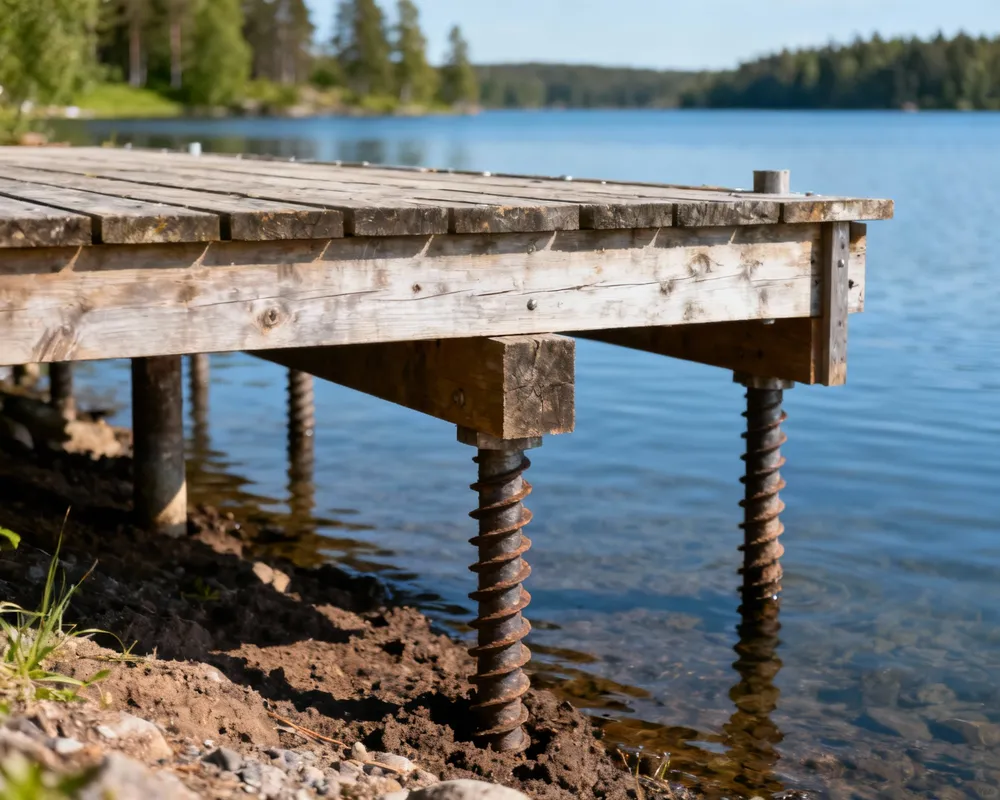 Skruvpålar Brygga - Stabil Bryggfundament 2025