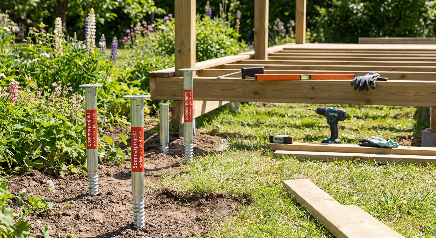 Sommarprojekt markskruv - gör det nu!