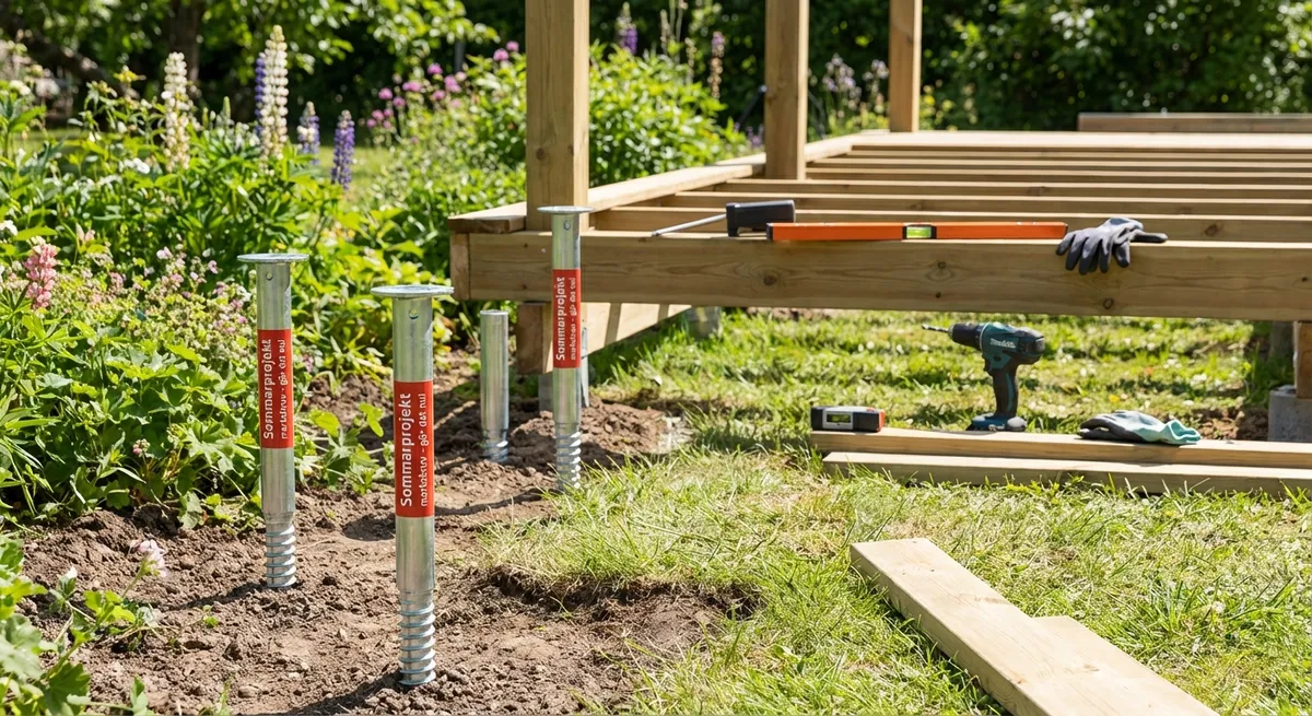 sommarprojekt markskruv - SnabbGrund