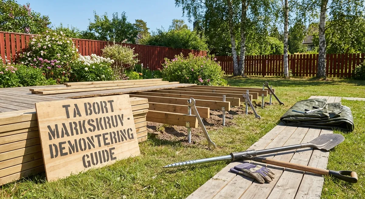 ta bort markskruv - SnabbGrund